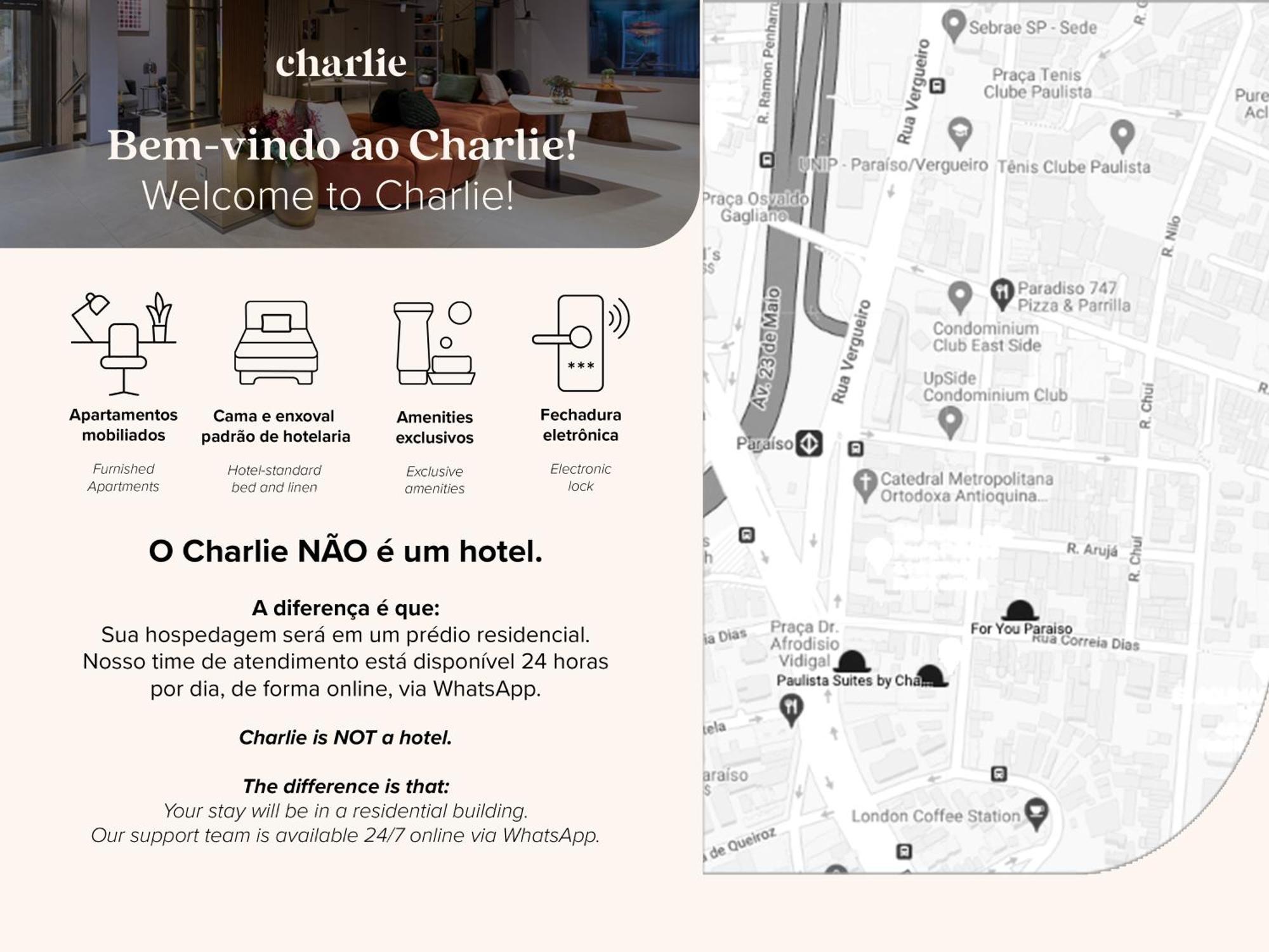 Charlie For Paraiso Apartamento *